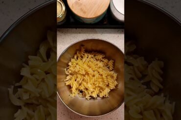 Crispy Pasta Recipe in air fryer #shorts #tasty #easy #homemade #food
