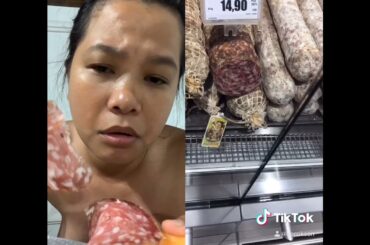 Italian sandwich #italian #food #salame #sandwich #foodporn #funnyvideos