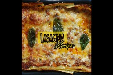 Italian Lasagna Recipe | Halal Beef | Easy Recipe