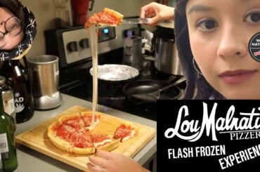 Lou Malnati's Flash Frozen Chicago Pizza Experience! A GoldBelly Online Food Review!
