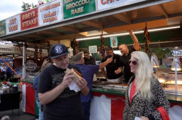 Chris & Lisa Visit The Italian Festival On Mount Loretto, Staten Island, NY