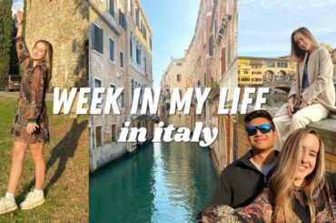 Italy Week in my Life // Rome, Florence, & Venice Vlog and a Crazy Airplane Story!
