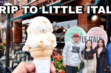 TRIP TO LITTLE ITALY | PLACES TO SEE IN TORONTO | NAGTRY MAG ITALIAN WINE | Buhay Pinoy Episode 32