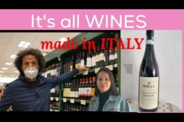 WINES in Grocery Store,  It's all Wines and say Mine...