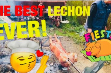 COOKING DELICIOUS FILIPINO LECHON IN ITALY
