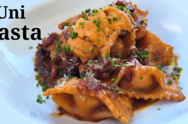 The BEST Uni Pasta Recipe | A Marriage of Japanese and Italian Cuisine | Agnolotti Carbonara