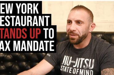 New York Restaurant STANDS UP To Unethical Vax Mandate