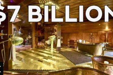 The Luxury Vacation Home With A Gold Bathroom & Indoor Beach