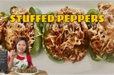 How to Cook Stuffed Peppers | Quick & Healthy Recipes | Lysa Long