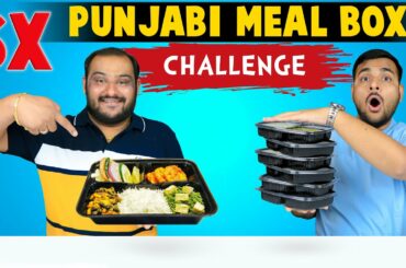 Punjabi Meal Box Eating Challenge | Punjabi Food Challenge | Food Competition | Viwa Food World