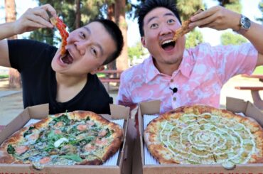 Eating at the HIGHEST RATED PIZZERIA in all LOS ANGELES