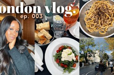 LONDON DIARIES | portobello road market, italian food, home shopping + events!