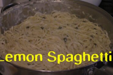 Lemon Spaghetti Daves Cooking Show