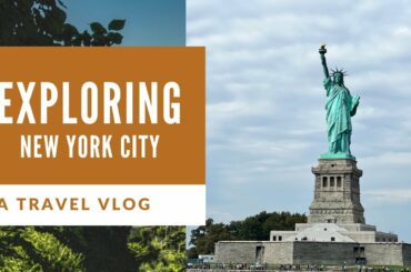 Statue of Liberty and trying out Vegan Italian food | #Vlog34