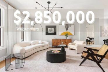 Inside a $2.850 Million Williamsburg, NYC Townhouse | 5 Beds, 3-5 Bath, Heating and Cooling System