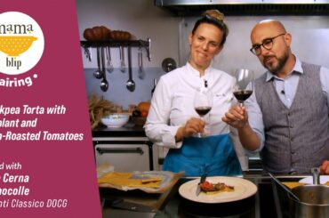 15 Minute Italian Dinner Recipe | Chickpea Torta paired with Cecchi Primocolle, Villa Cerna