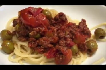 Beef and tomato Pasta sauce #italian recipe