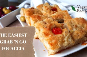 EASY VEGAN Recipe, the Italian Focaccia (beginner friendly) | Spices and Leaves