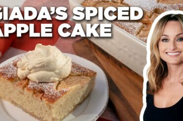 Giada De Laurentiis' Spiced Apple Cake | Giada's Holiday Handbook | Food Network