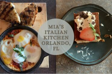Mia's Italian Kitchen- Orlando, FL Dining Review- Bottomless Brunch with Food and Drinks