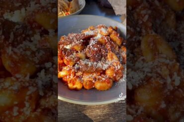 The Best Italian Food I’ve ever ate(Gnocchi Siciliana)