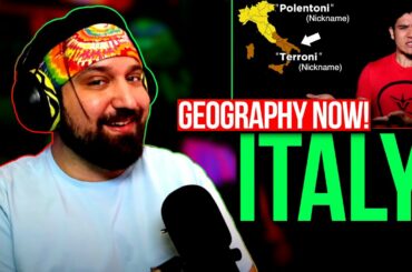 American Reacts to ITALY! | Geography Now! ITALY