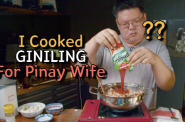 Korean Cooks for Pinay Wife - GINILING