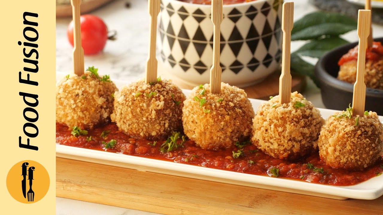 Mozzarella Balls with Marinara Sauce Recipe By Food Fusion Mozzarella Balls with Marinara Sauce Recipe By Food Fusion