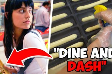 she really stole a sandwich