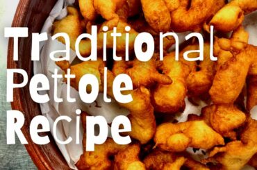 How to Make Awesome Pettole/Zeppole | Italian Christmas Recipes