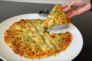 Zucchini Pizza Recipe | Vegetarian | Perfect Pizza Dough Recipe | Italian Style | Deea's Cucina