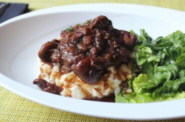 Coq Au Vin - Chicken Braised with Bacon, Mushrooms & Red Wine