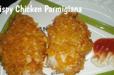 Crispy Chicken Parmigiana - An Italian dish without Cheese| Chicken Parmigiana|Countertop Recipes|