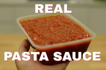 AUTHENTIC ITALIAN SAUCE | ASMR COOKING | NO TALKING