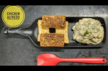 chicken Alfredo | Italian style chicken | bonless chicken recipe | quick chicken recipe | #shorts