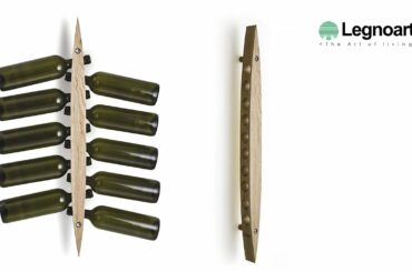 ENOTECA - Wine Rack in Solid Ash Wood