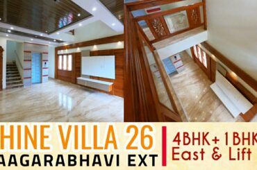 Shine Villa 26 East Facing 4BHK+1BHK Independent House For Sale Naagarabhavi Ext