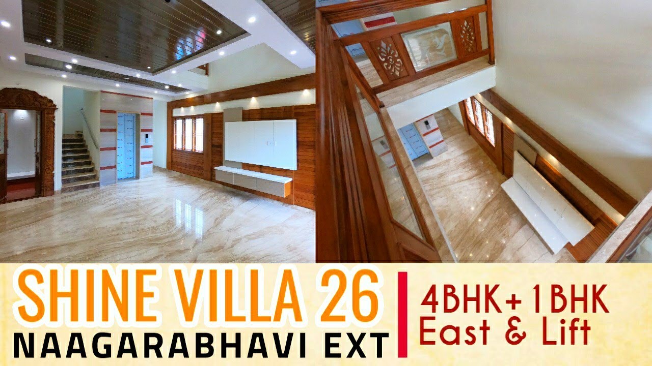Shine Villa 26 East Facing 4BHK+1BHK Independent House For Sale Naagarabhavi Ext Shine Villa 26 East Facing 4BHK+1BHK Independent House For Sale Naagarabhavi Ext
