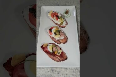 Comment faire  italian crostini facile et rapide / How to make Italian crostini easy and fast