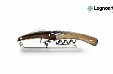 PRIMITIVO - Corkscrew in Stainless Steel and Long Lever Handle