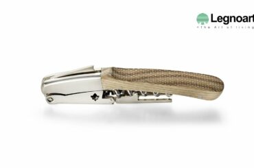 PINOT - Corkscrew in Stainless Steel and Long Lever Handle