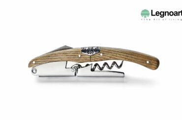 PRIMITIVO - Corkscrew in Stainless Steel and Long Lever Handle