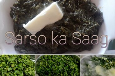 Delicious and amazing Sarso ka Saag recipe || recipe by My Life Vlogs Italy