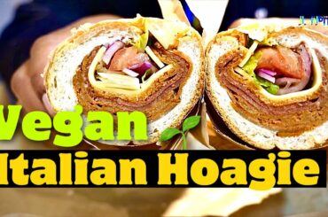 A Vegan Italian Hoagie at Luhv Deli at the Reading Terminal Market