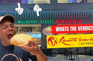 Resorts World Las Vegas Newest Restaurant Mulberry Street Pizza