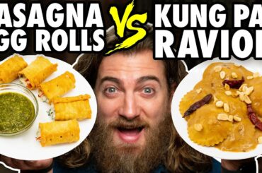 Chinese Italian Food vs. Italian Chinese Food Taste Test