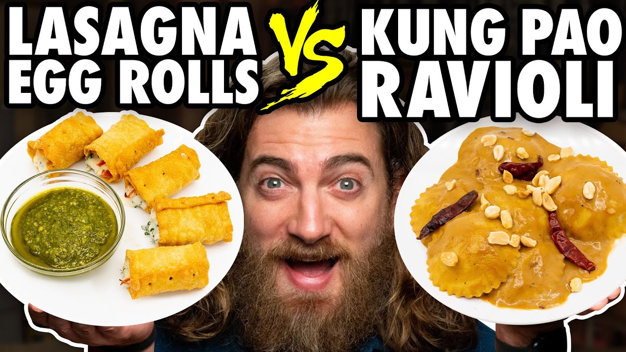 Chinese Italian Food vs. Italian Chinese Food Taste Test Chinese Italian Food vs. Italian Chinese Food Taste Test