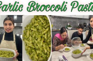 Healthy Garlic Broccoli Pasta | Italian Pasta Recipe | Easy Pasta Recipe | Cooking With Harman