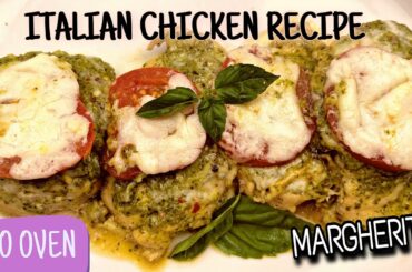 ITALIAN CHICKEN RECIPE | HOW TO MAKE CHICKEN MARGHERITA WITHOUT OVEN