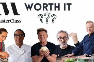 MASTERCLASS FOR COOKING - Gordon Ramsay  Wolfgang Puck Thomas Keller - Massimo Bottura WORTH IT?